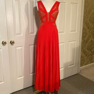 BCBGMaxAzria Red Prom Dress